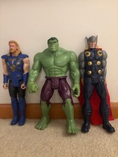 Usado, Figuras de ação Marvel Hulk e dois Thor 12 polegadas comprar usado  Enviando para Brazil