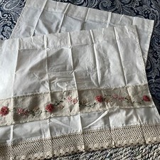 Cafe cream curtains for sale  Pomona