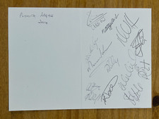 Hand signed greeting for sale  BILSTON