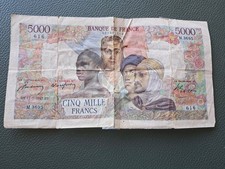 Billet 5000 francs d'occasion  Remoulins