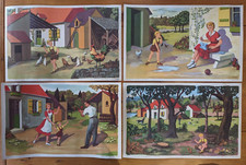 Lot affiches scolaires d'occasion  Roussillon