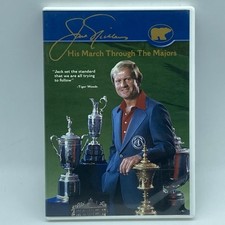 Jack Nicklaus: His March Through the Majors DVD 2001 Golf Biography Golden Bear comprar usado  Enviando para Brazil