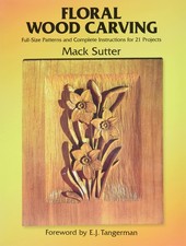 Floral wood carving for sale  Depew