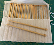 Paar bambus stricknadeln gebraucht kaufen  Berlin
