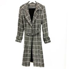 Cinto removível White House Black Market xadrez painel janela trench coat tamanho pequeno comprar usado  Enviando para Brazil