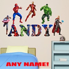 Personalised name avengers for sale  WORKSOP