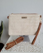 Pochette effetto rafia usato  Padova