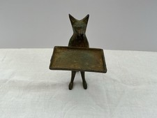 Vintage bronze fox for sale  LONDON