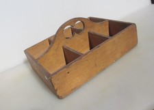 Bandeja de madeira grande vintage ferramenta suporte de peças casa de campo armazenamento antigo comprar usado  Enviando para Brazil