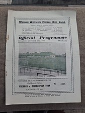 Wrexham northampton town for sale  NORTHAMPTON