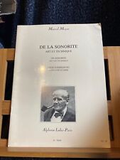 Marcel moyse sonorité d'occasion  Rennes