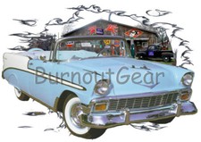 1956 blue chevy for sale  Carmichael
