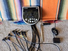 Módulo de bateria eletrônica Alesis DM6 com fonte de alimentação e cabos comprar usado  Enviando para Brazil