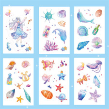 6 peças/conjunto adesivo decorativo série princesa constelação/elfos desenhos animados comprar usado  Enviando para Brazil