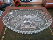 Glass serving platter for sale  BUNGAY