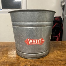 Vintage galvanized white for sale  Monroeville