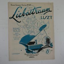 piano LISZT Liebestraum comprar usado  Enviando para Brazil