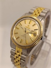 Usado, Vintage TITONI Cosmo King Relógio Masculino Data Automática Aço Dourado Cal. HH 2784 comprar usado  Enviando para Brazil