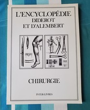 Chirurgie encyclopédie didero d'occasion  Montpezat-de-Quercy