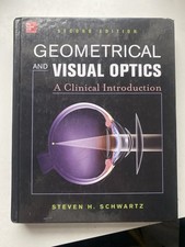 Geometrical and Visual Optics: A Clinical Introduction Schwartz 2nd Ed Hardcover segunda mano  Embacar hacia Mexico