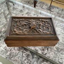 Vintage antique carved for sale  Shorewood