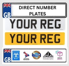 Number plates replacement for sale  ROMFORD
