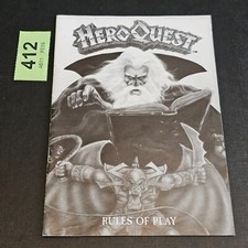 RPG HeroQuest livro de instruções regras de jogo "The way of the..." (1ª variação) comprar usado  Enviando para Brazil