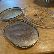 Silver plated etched for sale  SHEFFIELD
