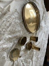 Brass tray bits for sale  EXMOUTH