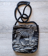 Bolsa tiracolo vintage anos 90 bordada zebra casual retrô viagem verão comprar usado  Enviando para Brazil