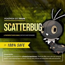 Scatterbug - Pokemon Trade GO - Pokemon Regional - #664 Gen 6 Kalos comprar usado  Enviando para Brazil