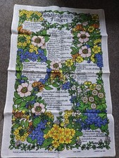 Vintage tea towel for sale  CROWBOROUGH