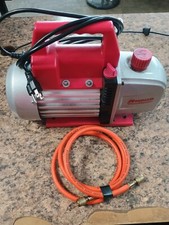 Usado, ROBINAIR VACU-MASTER BOMBA DE VÁCUO 2 ESTÁGIOS 110V 1/3HP 5CFM com mangueira, MODELO # 15500 comprar usado  Enviando para Brazil