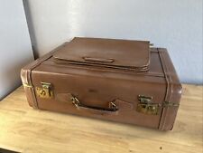 RARO Padgitt Bros Dallas Mala de Couro Marrom Ferrugem com Pasta Vintage MCM comprar usado  Enviando para Brazil