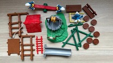 Lot schtroumpfs accessoires d'occasion  Chocques