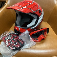 Capacete juvenil rosto inteiro DOT infantil bicicleta de rua sujeira motocross off-road motocicleta, usado comprar usado  Enviando para Brazil