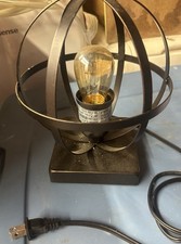 Luminária de mesa globo armilar metal preto lâmpada Edison em excelente estado usado comprar usado Luminária de mesa globo armilar metal preto lâmpada Edison em excelente estado usado comprar usado  Enviando para Brazil
