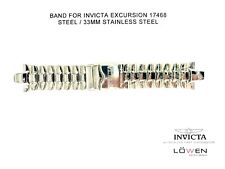 Autêntico Invicta Excursion 17468 Aço Inoxidável 33 Mm Pulseira De Relógio comprar usado  Enviando para Brazil
