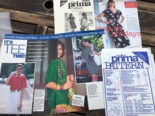 Prima sewing patterns for sale  RIPLEY