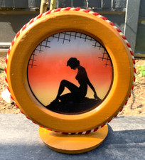 Vintage wooden glass for sale  BRAINTREE