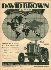 Publicité ancienne tracteur d'occasion  France