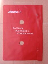 Alitalia raccoglitore document usato  Italia