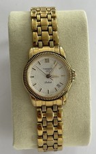 Vintage Relógio Tissot Ballade Banhado a Ouro 28mm - NOVA BATERIA - FUNCIONA BEM!, usado comprar usado  Enviando para Brazil