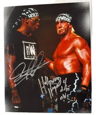 Foto autografada de Hulk Hogan e Dennis Rodman 8x10 PIA comprar usado  Enviando para Brazil