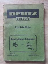 Deutz schlepper d25 gebraucht kaufen  Recke