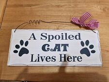 Small wooden hanging for sale  ELY