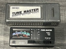Seiko Tune Master ST-366 SINTONIZADOR DE GUITARRA QUARTZO alimentado por bateria com estojo, usado comprar usado  Enviando para Brazil