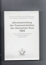 Postwertzeichen ddr 1988 gebraucht kaufen  Meppen