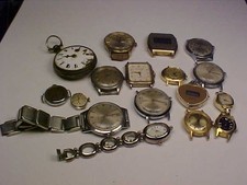 Usado, Lote de artesanato vintage - Peças e peças de relógios comprar usado  Enviando para Brazil