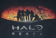 Camiseta promocional Halo Reach média Xbox Live Microsoft Bungie videogame comprar usado  Enviando para Brazil
